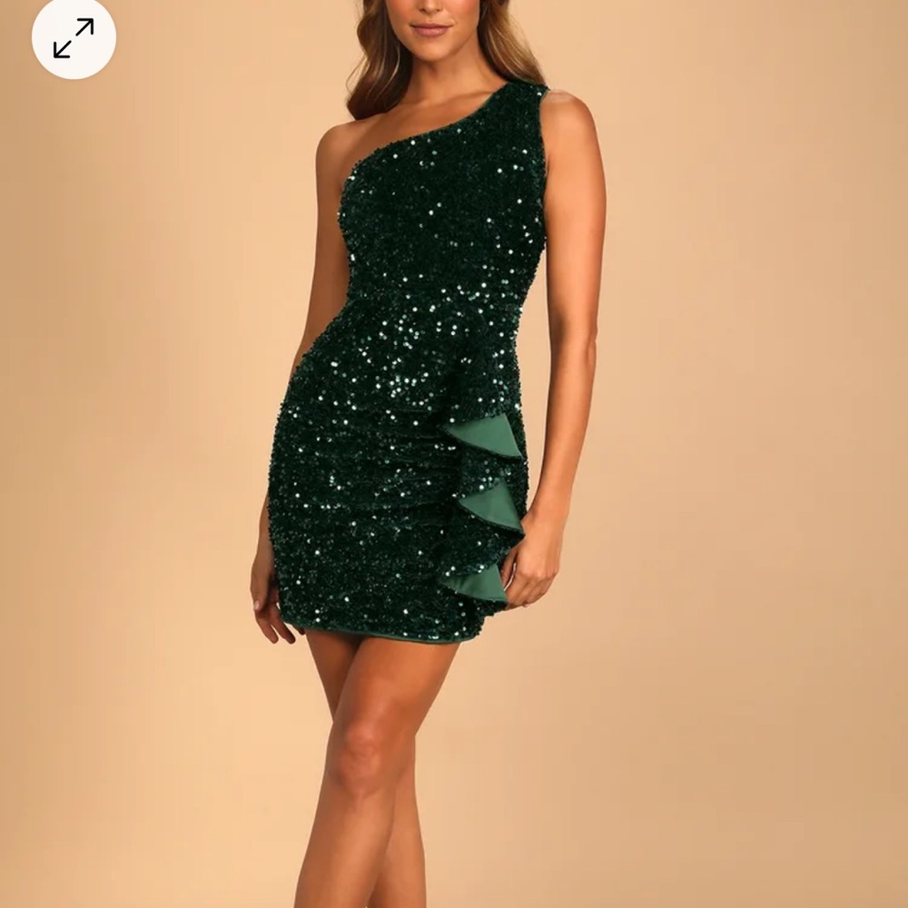 Endless luxe velvet dress from Lulus holiday or New years